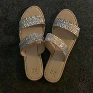 a new day glitter slide sandal from Target